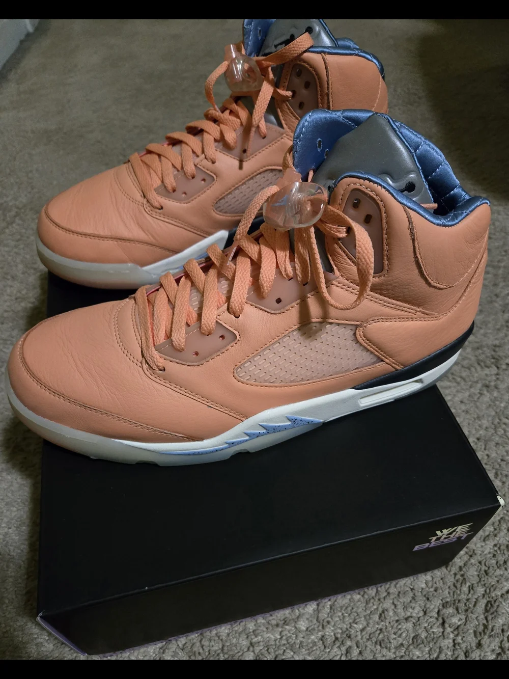 Jordan Poster with Pastel Pink, Purple, Blue and Cream Accents